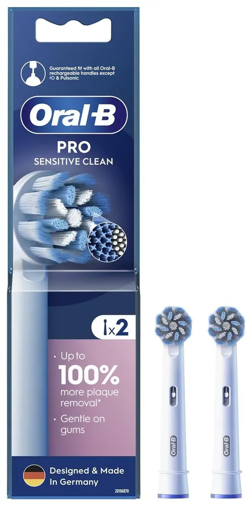 Rezerve periuta de dinti Oral-B EB60X Sensitive Clean, 2 bucati
