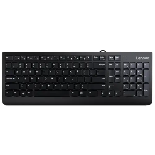 Tastatura Lenovo 300, Slim, Negru