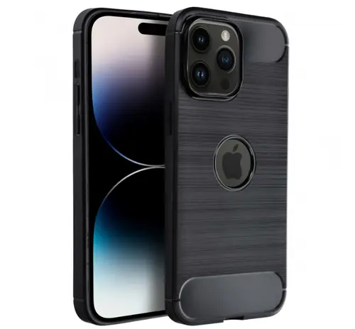Husa pentru Apple iPhone 16 Pro Max, OEM, Carbon, Neagra