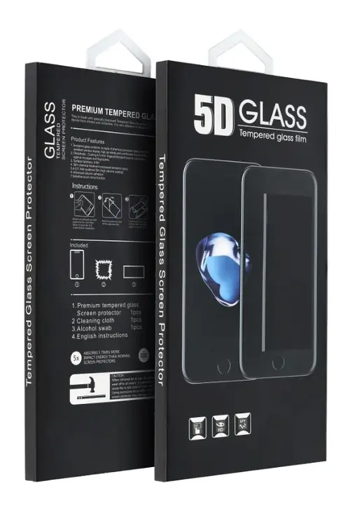 Folie de protectie Ecran Privacy OEM pentru Apple iPhone 16 Pro Max, Sticla Securizata, Full Glue, 5D