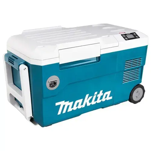Lada frigorifica portabila Makita CW001GZ, functie de racire si incalzire, compatibil cu acumulatori Li-Ion XGT 40V max si LXT 18V