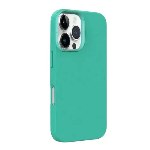 Husa Multiple Color Wheat MagSafe Lemontti pentru iPhone 16 Pro Max, Verde
