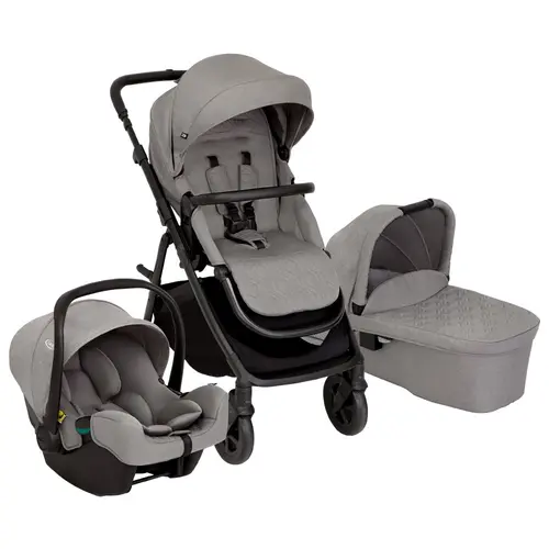 Carucior 3 in 1 Graco Near2Me DLX  Ash, 0 - 36 luni
