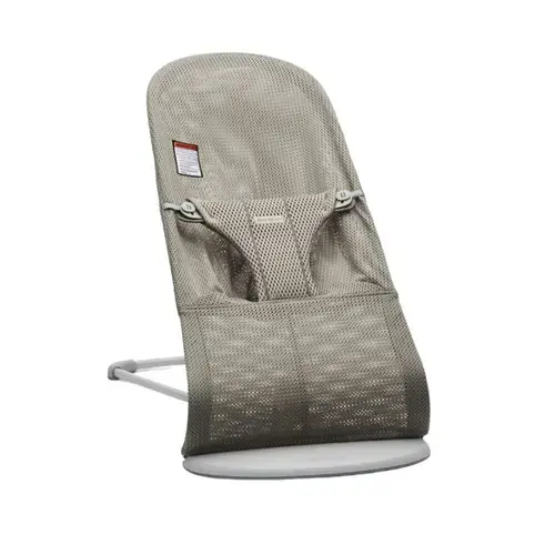 Balansoar pentru bebelusi BabyBjorn Kaki, 39x79x56cm, Poliester, 3.5-13kg