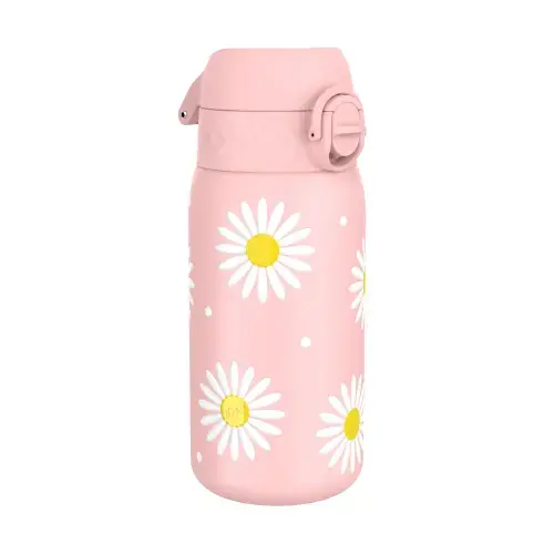 Sticla apa pentru copii Ion8 Daisies, inox, 400ml