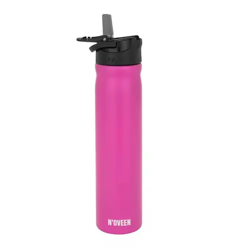 Sticla termos inox NOVEEN TB586, 730ml, Roz Mat
