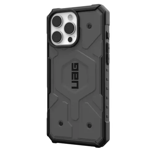 Husa Pathfinder Magsafe UAG pentru iPhone 16 Pro Max, Argintiu