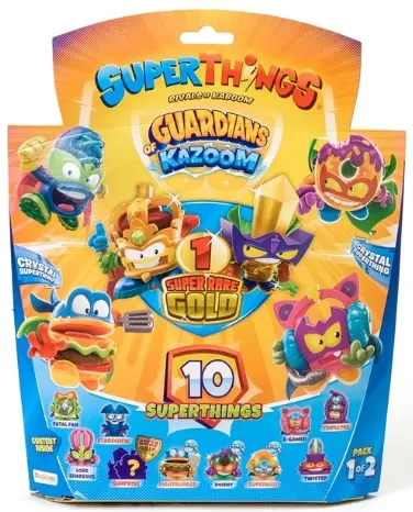 Set 10 figurine SuperThings Guardians of Kazoom