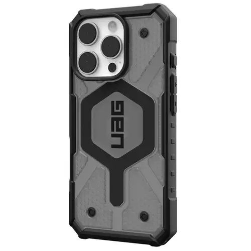 Husa Pathfinder Clear MagSafe UAG pentru iPhone 16 Pro, Transparenta