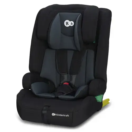 Scaun Auto I-size Kinderkraft Safety Fix 2, 76-150 Cm, maxim 36 kg, Negru