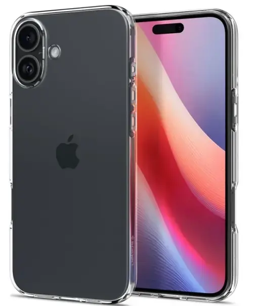 Husa pentru Apple iPhone 16, Spigen, Liquid Crystal, Transparenta