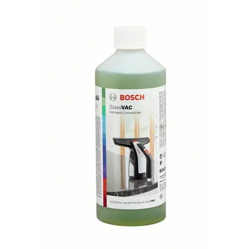 Detergent concentrat BOSCH F016800568 GlassVAC, 500ml, pentru curatarea geamurilor, oglinzilor, placilor ceramice si a cabinelor de dus