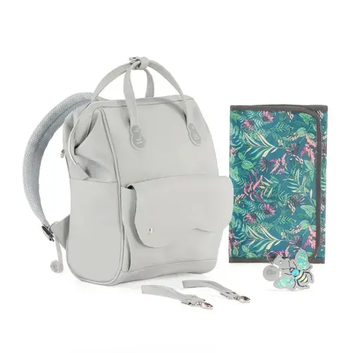 Rucsac pentru copii KinderKraft TREASUREPACK, Gri
