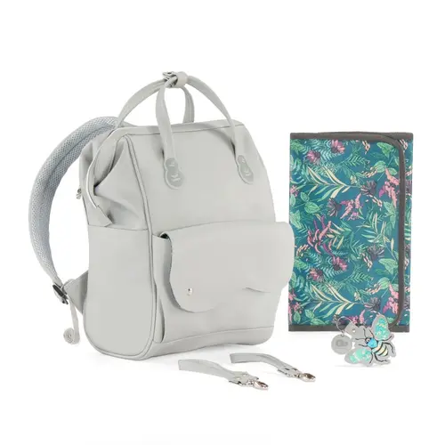 Rucsac pentru copii KinderKraft TREASUREPACK, Gri