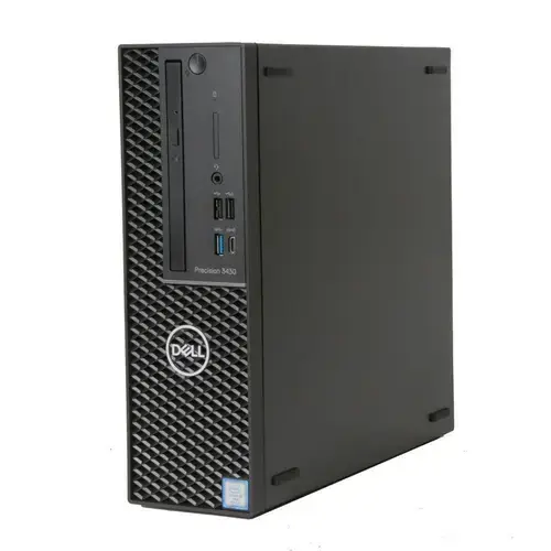 Workstation Refurbished Dell Precision 3430 SFF, Intel Core i3-8100 3.60GHz, 16GB DDR4, 256GB SSD, DVD-ROM