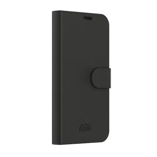 Husa North Folio Case Eiger pentru iPhone 16, Negru