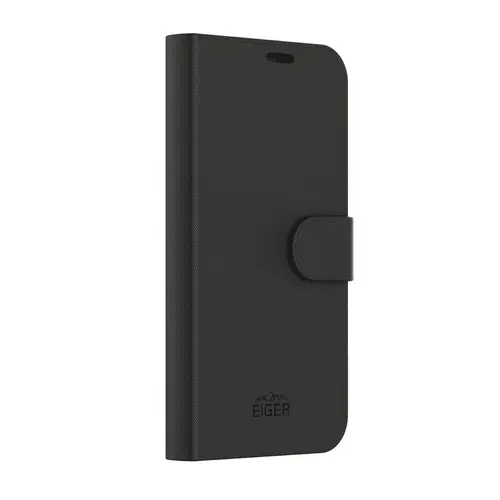 Husa North Folio Case Eiger pentru iPhone 16 Pro, Negru