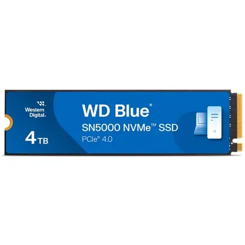 SSD Western Digital Blue SN5000 4TB PCI Express 4.0 x4 M.2 2280