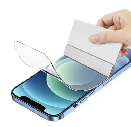 Folie Silicon 3D Self-Repair Clear Lemontti pentru Oppo Reno11 F, Transparenta