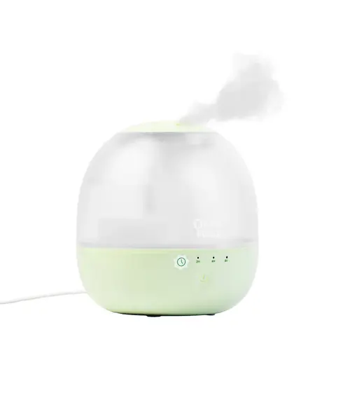 Umidificator si lampa de veghe Badabulle Bubble, capacitate 2L, autonomie de 16h, suprafata acoperita pana la 27mp