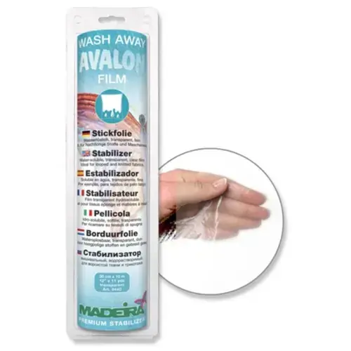 Insertie broderie hidrosolubila Avalon Film 0.3 x 10m, Madeira 9440