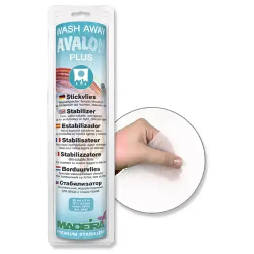 Insertie broderie hidrosolubila Avalon Plus, 0.3 x 3m, Madeira 9442