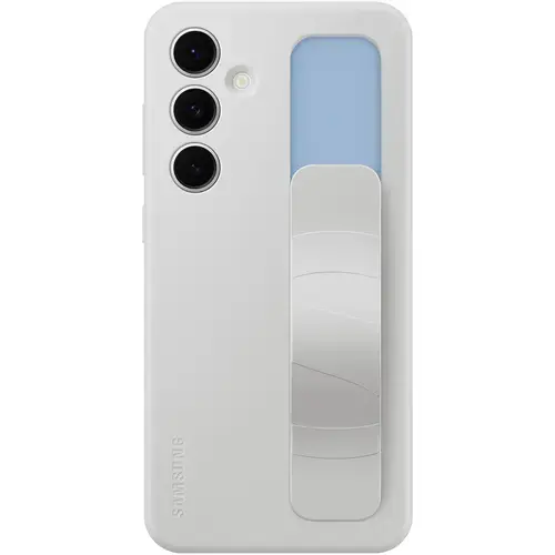 Husa de protectie Samsung Standing Grip Case pentru Galaxy S24 FE, Gri