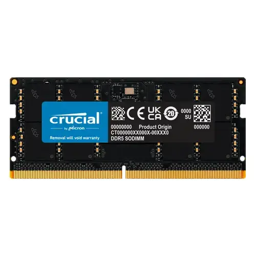 Memorie laptop SO-DIMM Crucial, 8GB, DDR5-5600MHz, CL46