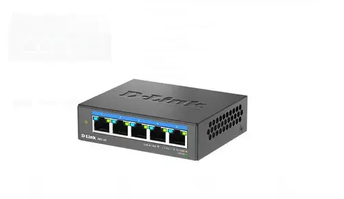 Switch D-Link DMS-105, 5 Porturi, 2.5 Gigabit