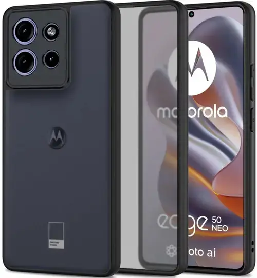 Husa pentru Motorola Edge 50 Neo, Tech-Protect, Magmat, Neagra