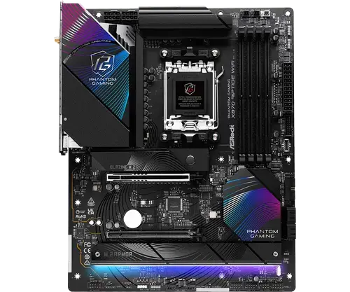 Placa de baza ASRock PHANTOM GAMING X870 Riptide WiFi, AMD X870, AM5, ATX, DDR5