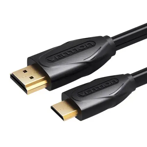 Cablul Mini HDMI la HDMI, Full HD 1080P , Placat cu aur , 2 metri, Vention