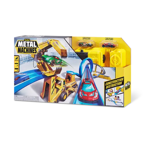 Set de joaca Metal Machines - Macara Masiva, cu pista
