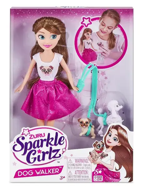 Set de joaca Sparkle Girlz  La plimbare cu catelusii