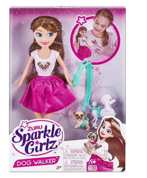 Set de joaca Sparkle Girlz  La plimbare cu catelusii