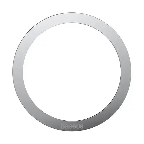 Inel magnetic MagSafe Baseus Halo pentru telefoane, Argintiu