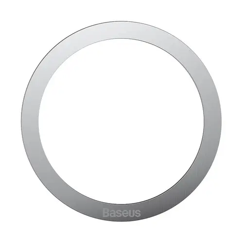 Inel magnetic MagSafe Baseus Halo pentru telefoane, Argintiu