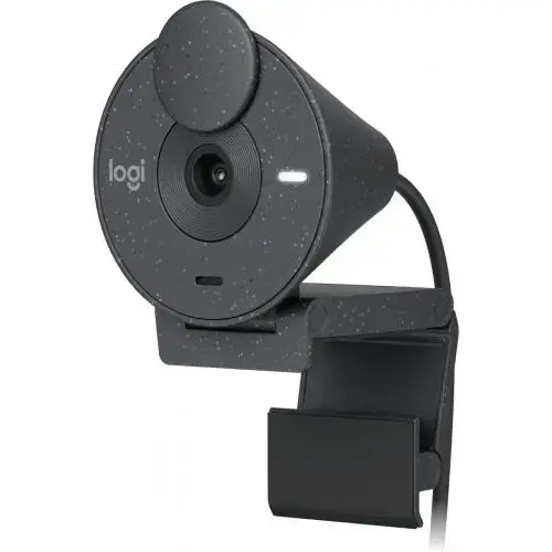 Camera web Logitech Brio 305, Full HD, 2MP, USB-C, Negru
