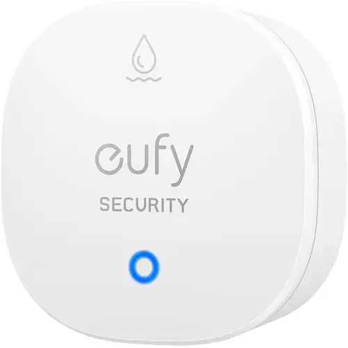 Senzor smart de apa si inghet eufy T89203D1, IP65, compatibil cu HomeBase S380 si S280, Alb