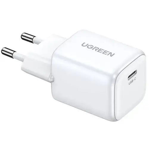 Incarcator Retea UGREEN CD319, 30W, 3A, 1 x USB-C, Alb