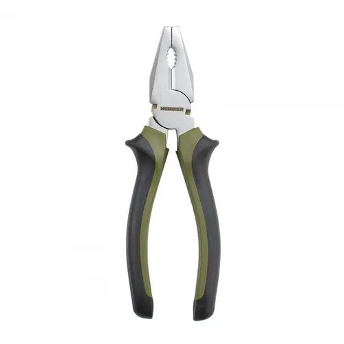 Patent clasic 180mm, Otel-Carbon, maner plastic, Verde