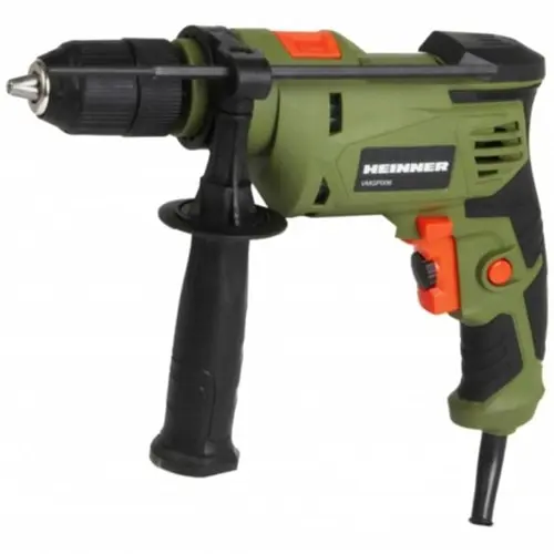 Masina de gaurit si insurubat cu percutie Heinner 810W13MM, 810 W, 3000 RPM, 13 mm mandrina automata