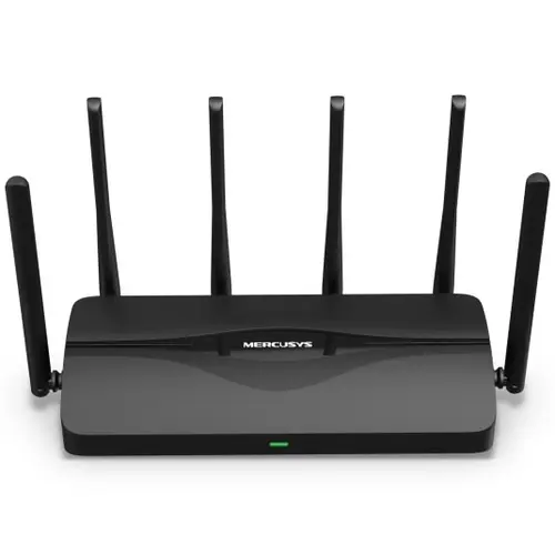 Router Wireless Mercusys MR47BE, BE9300, Tri-Band, Wi-Fi 7, MLO , 4 porturi 2.5Gbps, compatibil EasyMesh