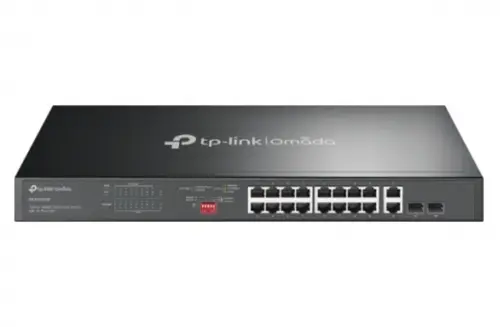 Switch TP-Link Omada DS1018GMP, 16 porturi, Gigabit, PoE+