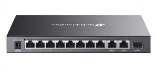 Switch TP-Link Omada DS111P, 8 porturi, PoE+