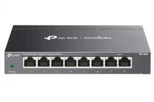 Switch TP-Link Omada DS108G, 8 porturi, Gigabit