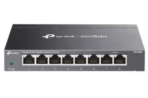 Switch TP-Link Omada DS108G, 8 porturi, Gigabit