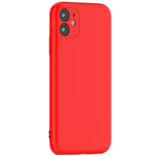 Husa pentru Xiaomi Redmi 14C, OEM, Silicone, Rosie