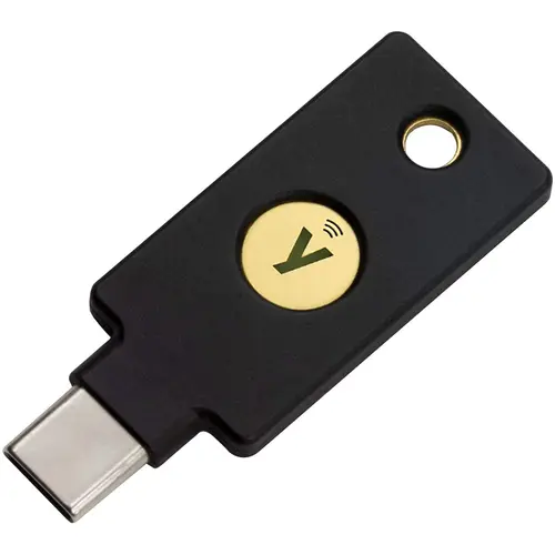 Dispozitiv criptografic securizat tip token, Yubico YubiKey 5C NFC, USB-C