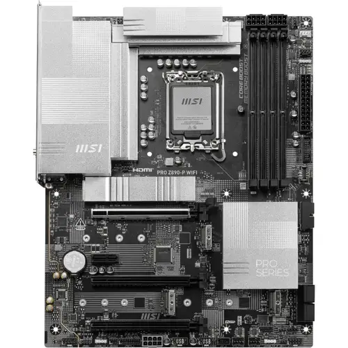 Placa de baza MSI PRO Z890-P WIFI, DDR5, ATX, LGA 1851, Intel Z890